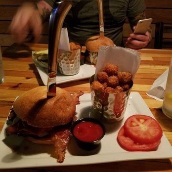Engine No 9 - The amazing Cajun Burger. Mmmmmm.... - Burgers Near Me - Saint Petersburg, Florida