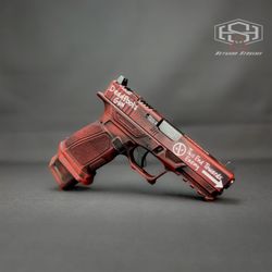 Heyward Streams - Laser engraving