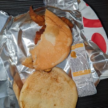 Chick-fil-A - Only enough chicken for half the sandwich - Fast Food Near Me - Arcadia, California Chick-fil-A - Only enough chicken for half the sandwich - Fast Food Near Me - Arcadia, California