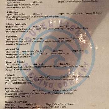 Outer Light Brewing Company - November 2018 tap list - Breweries Near Me - Groton, Connecticut