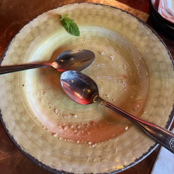 Cha Cha Cha - Empty flan plate. - Caribbean Near Me - San Francisco, California Cha Cha Cha - Empty flan plate. - Caribbean Near Me - San Francisco, California