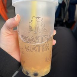 Pineapple Crush with boba Pineapple Crush with boba