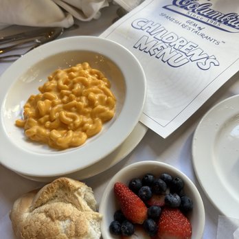Columbia Restaurant - Kids meal, great price, good portion, nice quality. (Plus a drink). - Spanish Near Me - Celebration, Florida Columbia Restaurant - Kids meal, great price, good portion, nice quality. (Plus a drink). - Spanish Near Me - Celebration, Florida