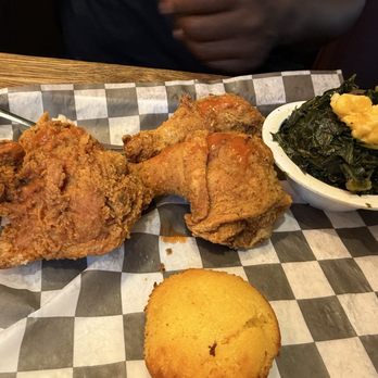 Soul Secrets - Fried chicken , greens, corn muffin - Southern Near Me - Cincinnati, Ohio