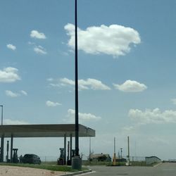 Sams Club Gas - Easy to spot from the freeway, just look for the Sam's Club sign on the Southside. Take the Soncy Road exit.