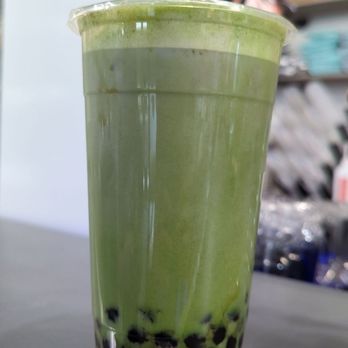 Bonsai Tea - Dirty taro milk tea with boba - Bubble Tea Near Me - Winter Park, Florida