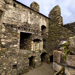 Dunstaffnage Castle and Chapel - The old kitchen