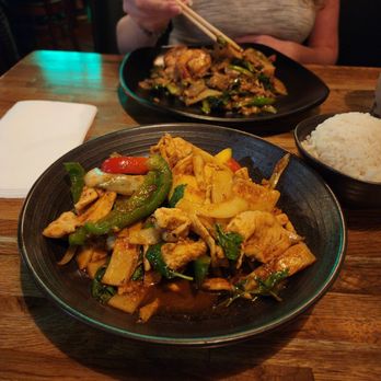 Only Thai Authentic Kitchen - Basil sauce with steamed white rice - Thai Near Me - Fort Lauderdale, Florida Only Thai Authentic Kitchen - Basil sauce with steamed white rice - Thai Near Me - Fort Lauderdale, Florida