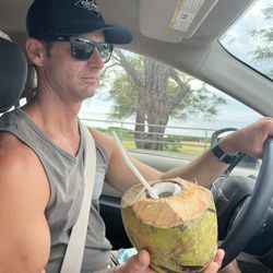 Coconut & Fruit Stand