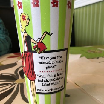 Chicken Salad Chick - Cup Slogan - Southern Near Me - Indianapolis, Indiana