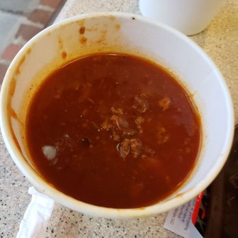 Wendy's - Half a small chili - Fast Food Near Me - Pittsburgh, Pennsylvania