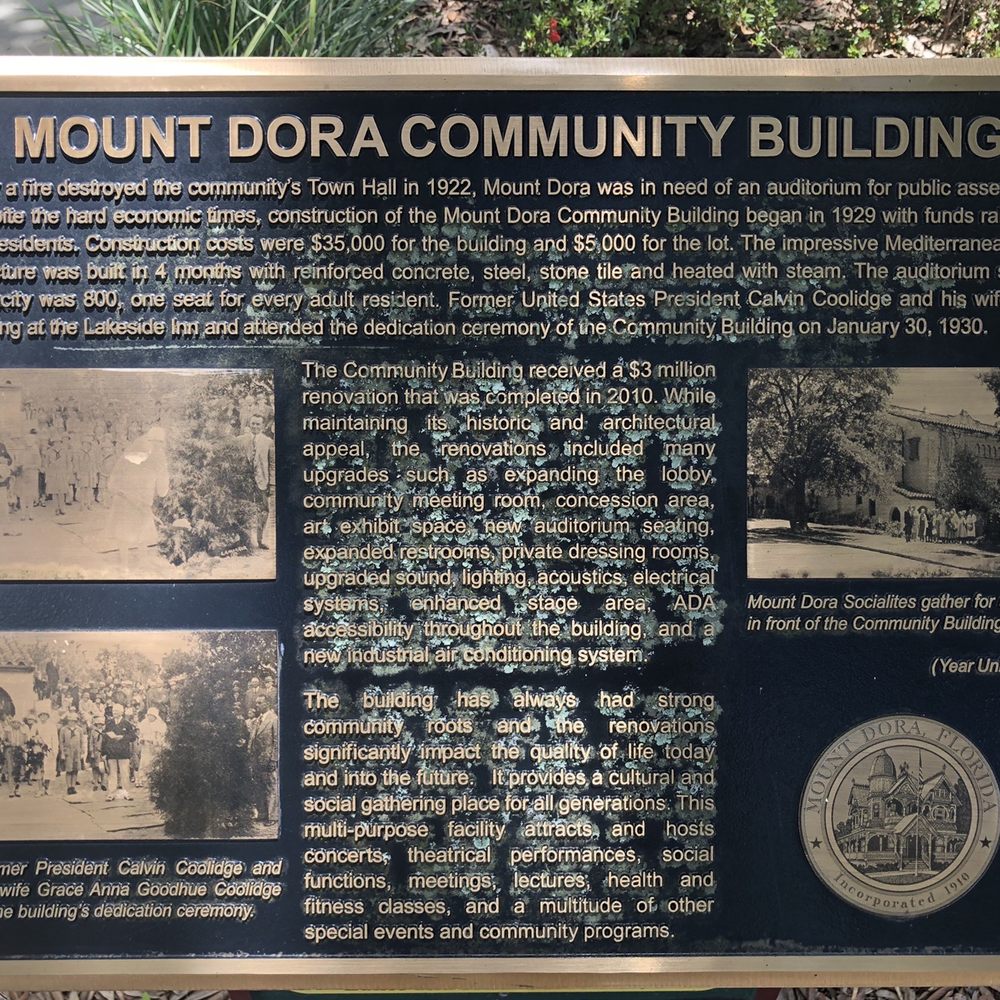 Mount Dora Community Building - Landmarks & Historical Buildings Near Me - Mount Dora, Florida Mount Dora Community Building - Landmarks & Historical Buildings Near Me - Mount Dora, Florida