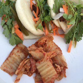 Fiddlehead Bistro - Steamed pork buns with fresh toppings - New American Near Me - Saranac Lake, New York Fiddlehead Bistro - Steamed pork buns with fresh toppings - New American Near Me - Saranac Lake, New York