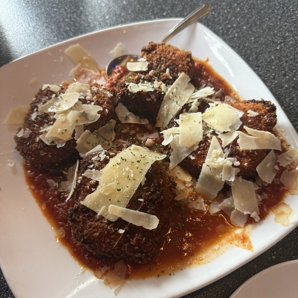 Fried mozzarella Fried mozzarella