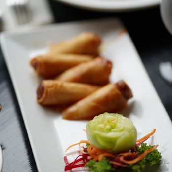 Cafe Chili - Crispy Vegan Spring Roll Tray - Thai Near Me - Brooklyn, New York Cafe Chili - Crispy Vegan Spring Roll Tray - Thai Near Me - Brooklyn, New York