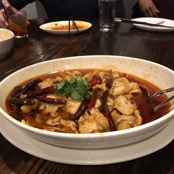 Dan Dan - Green Peppercorn Hot Sauce Dish with chicken - Szechuan Near Me - Philadelphia, Pennsylvania Dan Dan - Green Peppercorn Hot Sauce Dish with chicken - Szechuan Near Me - Philadelphia, Pennsylvania