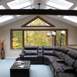 Sidetex - Sunrise Verde Giant Picture & Triangular Window by Sidetex. Hamden CT 06518