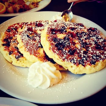 Blue Moon Grill - Rasberry bliss pancakes with chocolate chips added - Breakfast & Brunch Near Me - Wakefield, Massachusetts Blue Moon Grill - Rasberry bliss pancakes with chocolate chips added - Breakfast & Brunch Near Me - Wakefield, Massachusetts