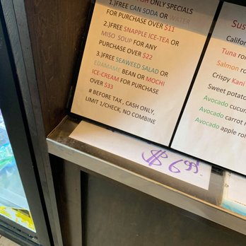 Sakura Sushi Depot - Cash deals. - Japanese Near Me - New Brunswick, New Jersey