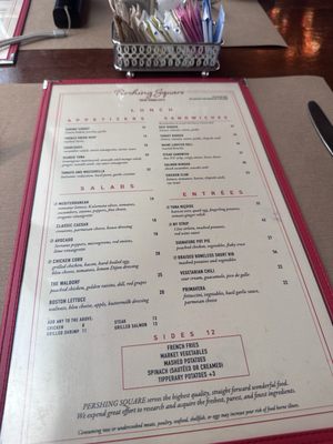 Menu photo 1 Pershing Square New York, NY Menu photo 1 Pershing Square New York, NY