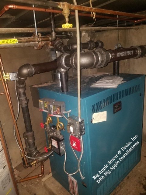 Slide of Big Apple Installations Plumbing & Heating
