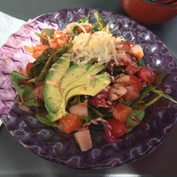 I think it was called the Seafood Salad. Yum! I think it was called the Seafood Salad. Yum!