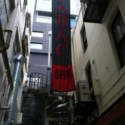 Tabac - Looking upto Tabac from the alley on queen street