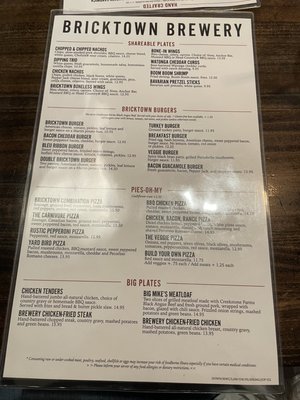 Menu photo 1 Bricktown Brewery Oklahoma City, OK Menu photo 1 Bricktown Brewery Oklahoma City, OK