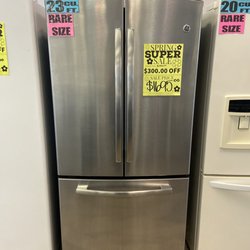 Appliances Plus More - Ge 23 ft.³ 3 door refrigerator