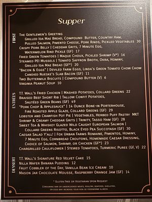 Menu photo 3 T T Wall's Kitchen & Bar Winchester, VA Menu photo 3 T T Wall's Kitchen & Bar Winchester, VA