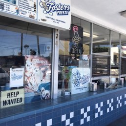 Exterior outside entrance of Fosters Freeze - Ventura, California Exterior outside entrance of Fosters Freeze - Ventura, California