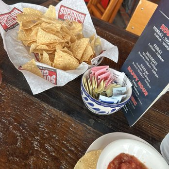 Superior Grill - Tortilla chips - Mexican Near Me - Lafayette, Louisiana