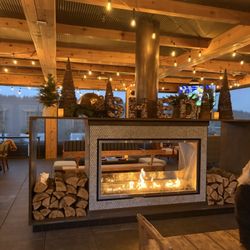 The Shed - Inside fireplace