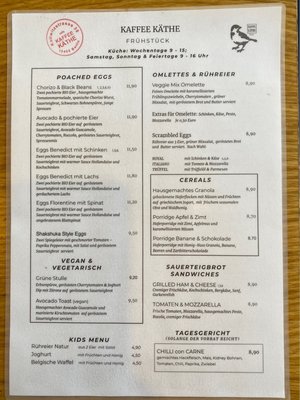Menu photo 2 Kaffee Käthe Berlin, BE