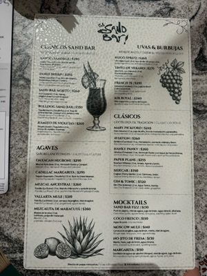 Menu photo 2 The Sand Bar Cabo San Lucas, BCS