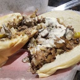 Riley's Cheese Steak- highly recommend and get a side of fries