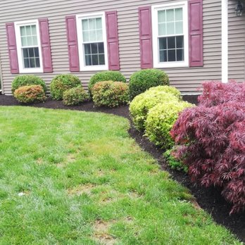 Grass Tech lawn and landscape - a front yard - Landscaping Near Me