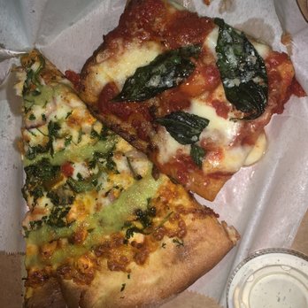 Wiseguy Pizza - Grandma Square Pizza and Chicken Paneer Masala Pie - Pizza Near Me - Washington, DC, District of Columbia