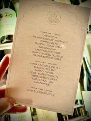 Menu photo 5 Tamba Las Vegas, NV