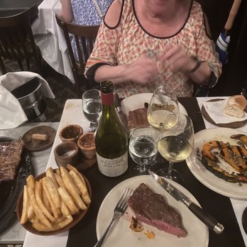Don Julio - Great Asado, Fries, Grilled Pumpkin and Semillones wine - Steakhouses Near Me - Buenos Aires, C