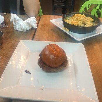 Edwin Mills by Equator - Lamb sliders looked like a sausage McMuffin from McDonald's. - New American Near Me - Pasadena, California Edwin Mills by Equator - Lamb sliders looked like a sausage McMuffin from McDonald's. - New American Near Me - Pasadena, California