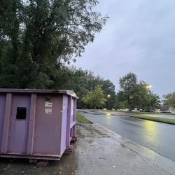 Audrey Moore RECenter - 9/26/26 Rainy glass recycling