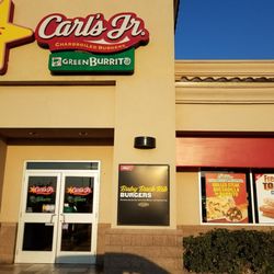 Carl's Jr - Just painted the exterior they are trying to remodel the inside. Just make sure your car door are locked.