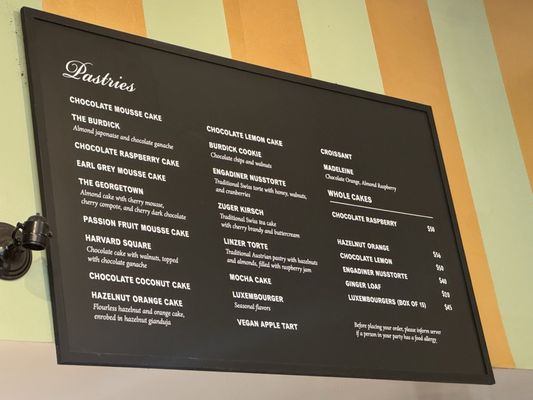 Menu photo 1 L.A. Burdick Handmade Chocolates Boston, MA