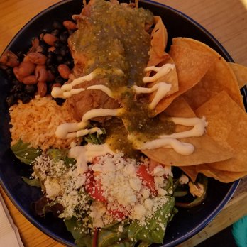 The Burrito Window - Tostada with pork - Mexican Near Me - Kings Beach, California
