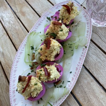 flora - Pickled Devil Eggs - New American Near Me - Westhampton Beach, New York