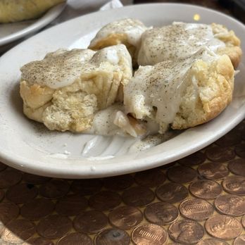 Texas Traditions - Dense biscuits with pasty gravy - Breakfast & Brunch Near Me - Gladewater, Texas Texas Traditions - Dense biscuits with pasty gravy - Breakfast & Brunch Near Me - Gladewater, Texas