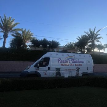 Reese's Rainbow Mobile Pet Salon - Mobile Grooming Van - Pet Groomers Near Me