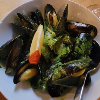 La Boca - The mussels were our favorite.  Definitely get the baguette to soak up the sauce - Tapas Bars Near Me - Santa Fe, New Mexico