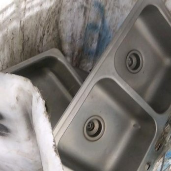 Smith's Recycling - Stainless steel sink being recycled by Smith's - Recycling Center Near Me - Phoenix, Arizona Smith's Recycling - Stainless steel sink being recycled by Smith's - Recycling Center Near Me - Phoenix, Arizona